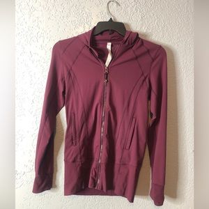 Lululemon Zip Up Hoodie Size 8 Purple